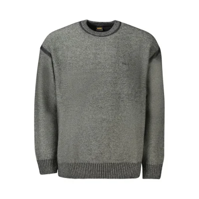 Grigio Poliammide Mens Sweater