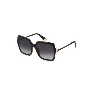Black Acetate Women Sunglass