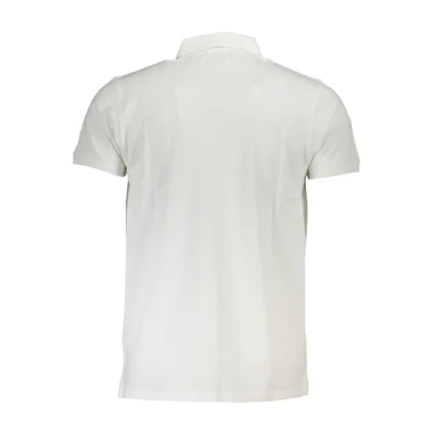 White Cotton Mens Polo Shirt