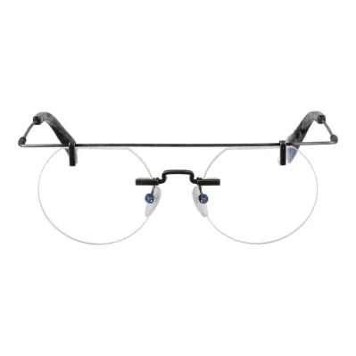 Gray Metal Glasses (Frames)