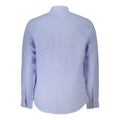 Azzurro Linen Men Shirt
