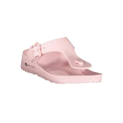 Pink Plastic Women Sandal