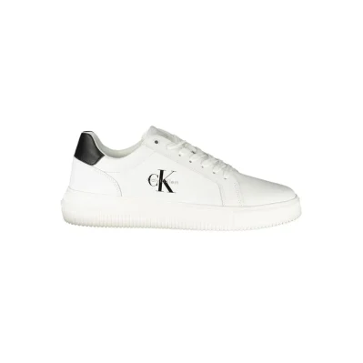 White Leather Men Sneaker
