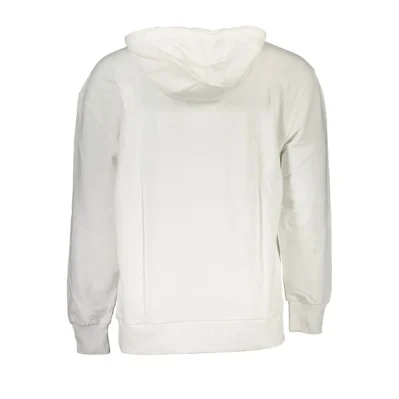 White Cotton Men Sweater