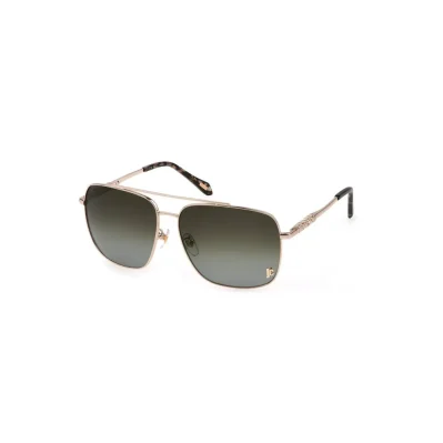 Gold Metal Women Sunglass