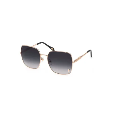 Gold Metal Women Sunglass