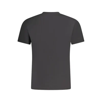 Black Cotton Men's T-Shirt