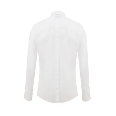 White Cotton Dress Shirt