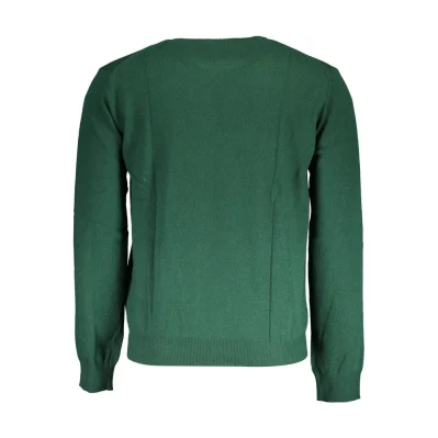 Verde Lyocell Uomo Maglia