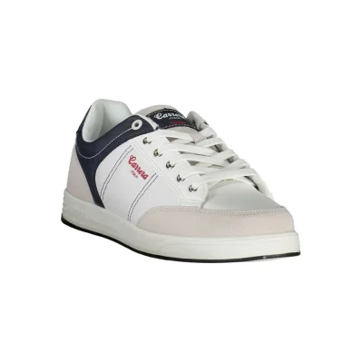 Bianco Polyurethane Men Sneaker