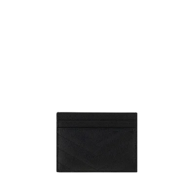 Black Calf Leather Bos Taurus Cardholder