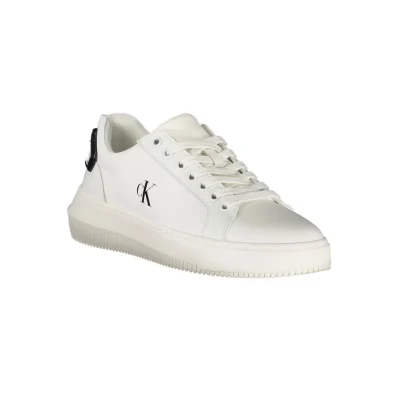 White Leather Women Sneaker