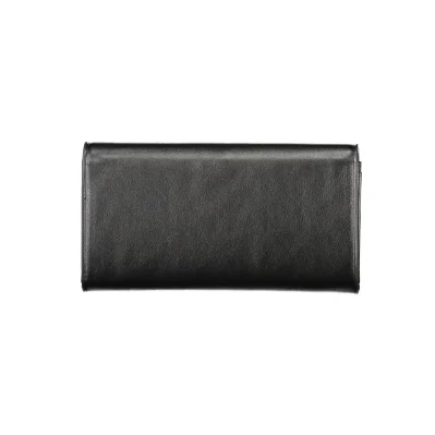 Black Polyethylene Women Wallet