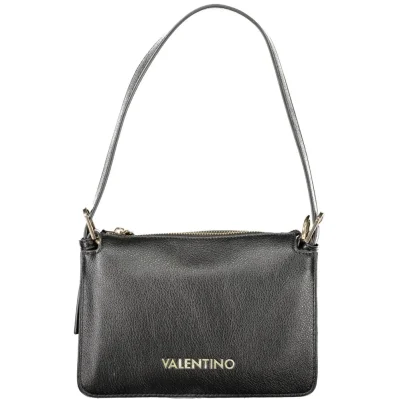 Black Polyethylene Women Handbag
