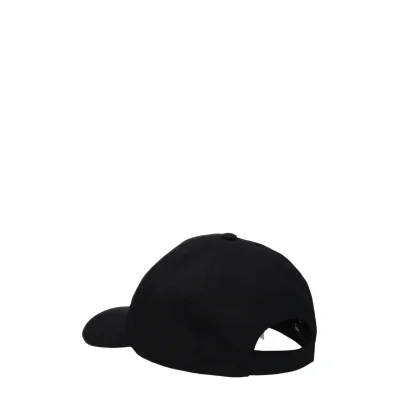 Black Cotton Cap (Baseball Hat)