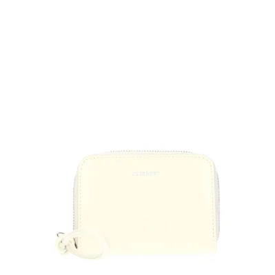 Beige Leather Wallet