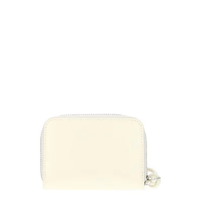 Beige Leather Wallet