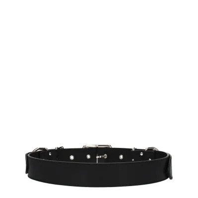 Black Leather Belt