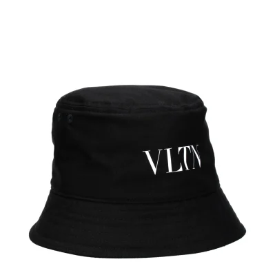 Black Cotton Bucket Hat