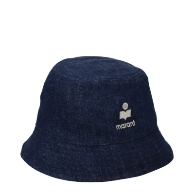 Blue Cotton Bucket Hat