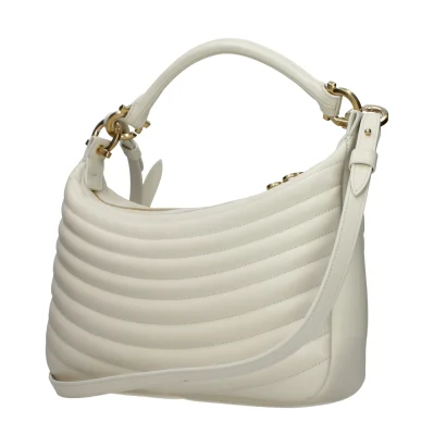 Beige Leather Handbag
