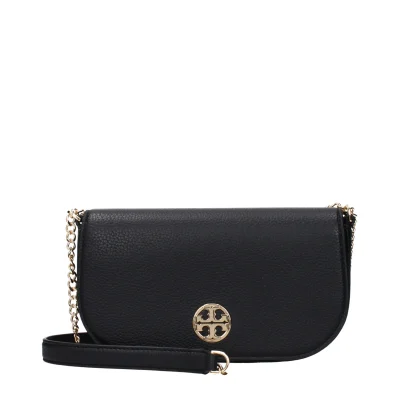 Black Leather Crossbody Bag