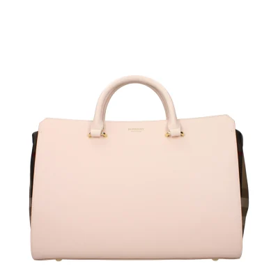 Pink Leather Handbag