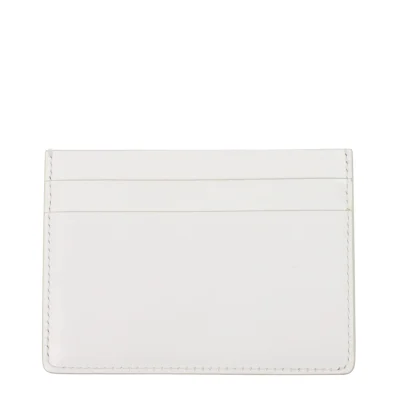 White Leather Cardholder