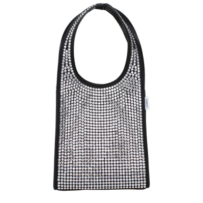 Black Fabric Handbag