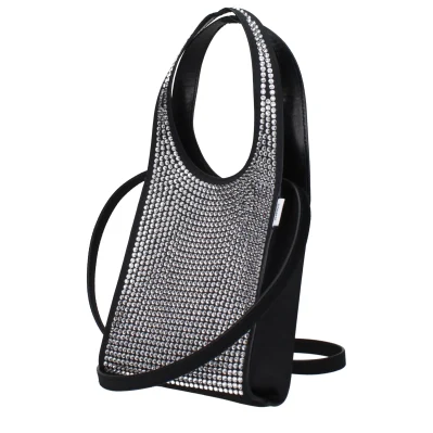 Black Fabric Handbag