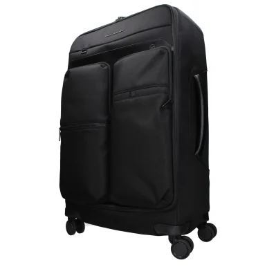 Black Fabric Luggage And Travel