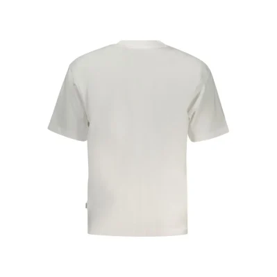 White Cotton Men T-Shirt