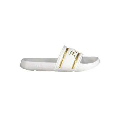 White Polyurethane Women Slipper