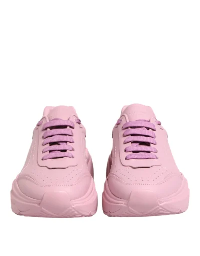 Pink Leather Daymaster Low Top Sneakers Shoes