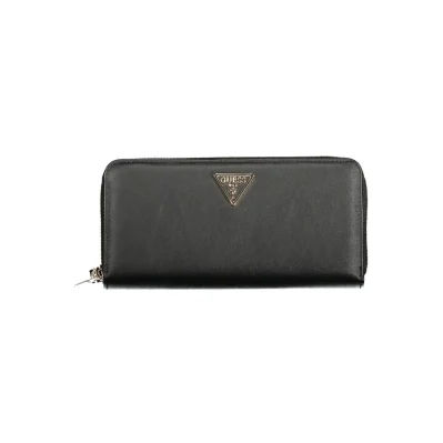 Black Polyethylene Women Wallet
