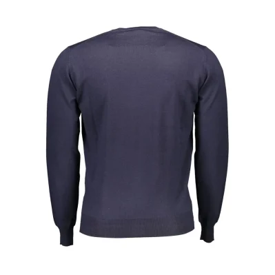 Blu Wool Mens Sweater