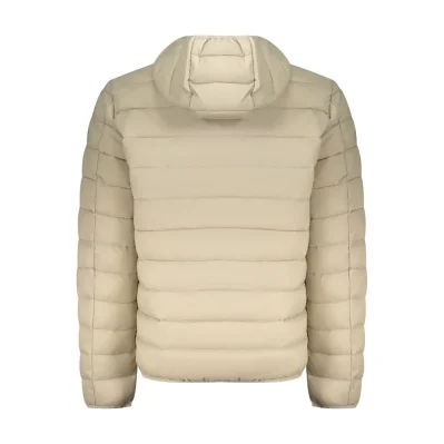 Beige Polyamide Men Jacket