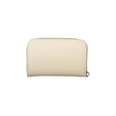 Beige Polyethylene Wallet