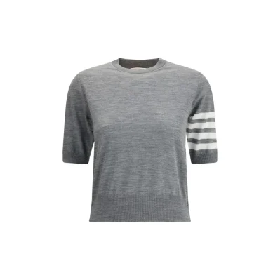 Gray Fleece Wool T-Shirt