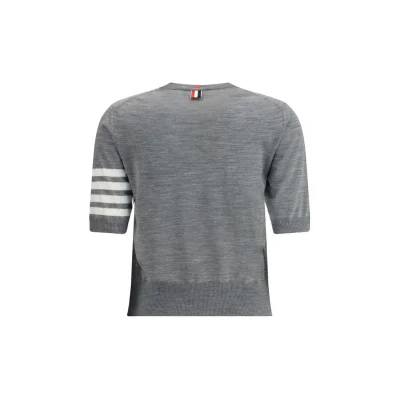 Gray Fleece Wool T-Shirt