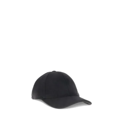 Black Wool Cap (Baseball Hat)