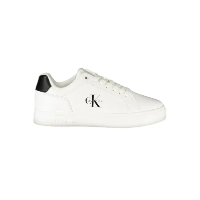 White Leather Women Sneaker
