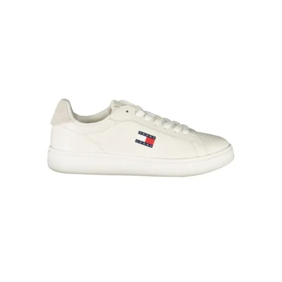 White Leather Women Sneaker
