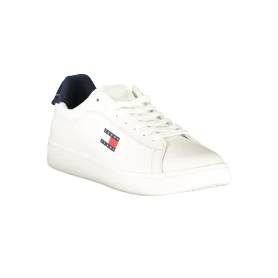 White Leather Men Sneaker