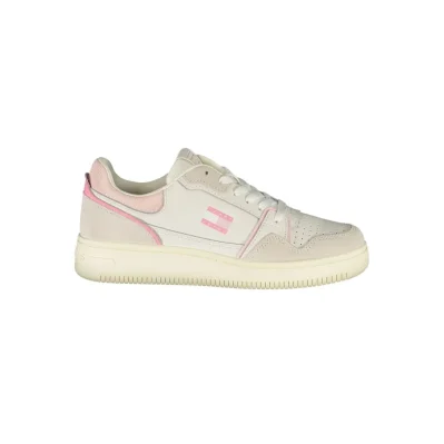 White Leather Women Sneaker