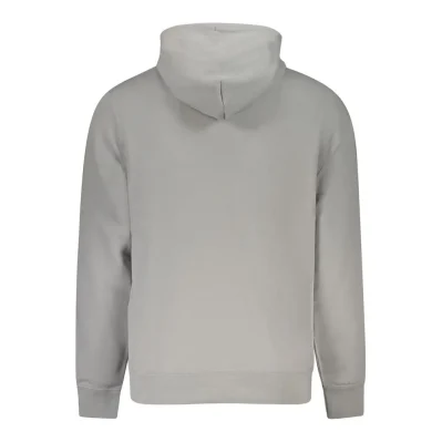 Gray Recycled Polyester Men Sweater