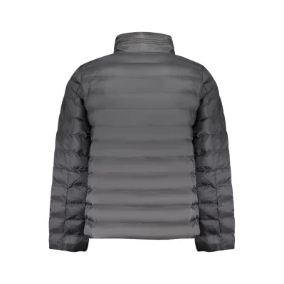 Black Polyamide Men Jacket