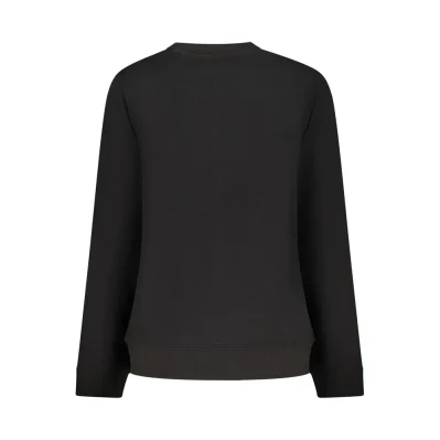 Black Cotton Women Sweater