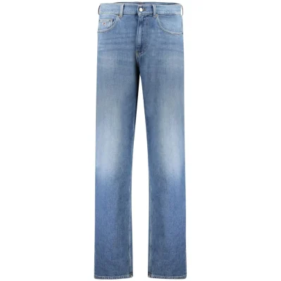 Blue Cotton Men Jeans