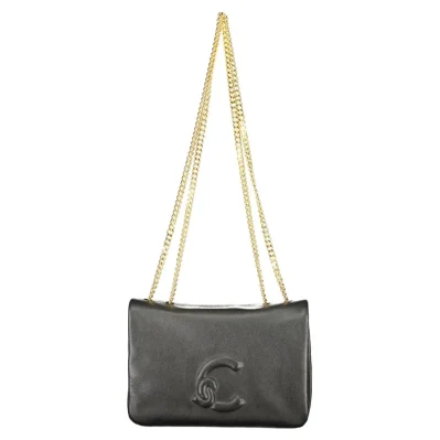 Black Leather Women Handbag
